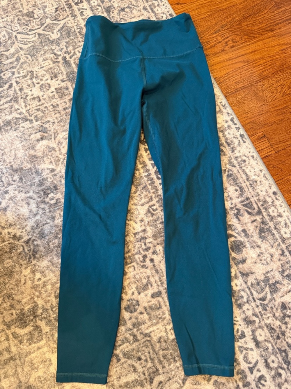 Zobha Teal High-Waisted Leggings